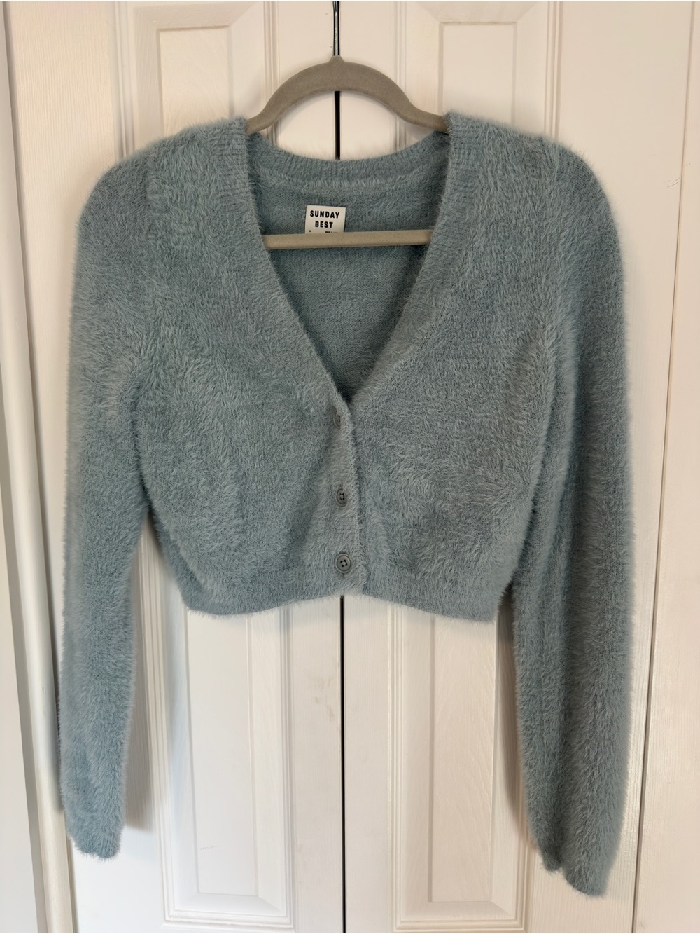 Sunday Best Baby Blue Cardigan